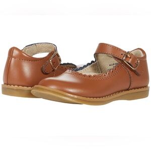 FootMates Tan Allie Mary Jane Dress Shoes